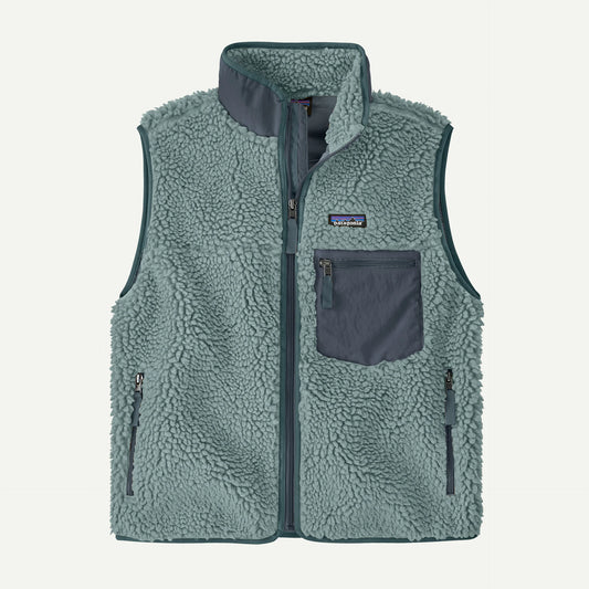 chaleco polar Patagonia Classic Retro-X para mujer en color Blue Sage