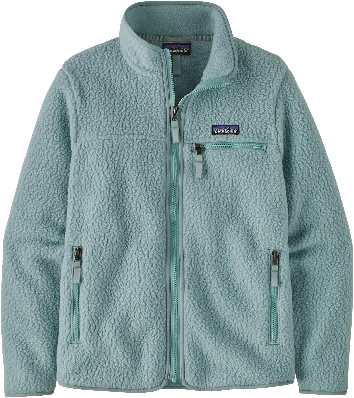 Chaqueta Patagonia W's Retro Pile Jkt para mujer tipo borreguito, cálida y cómoda para el frío color azul claro