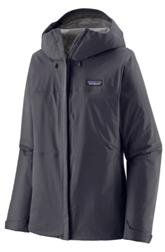 Chaqueta impermeable Patagonia W's Torrentshell 3L Rain Jkt para mujer, protección técnica contra lluvia y viento azul oscuro smolder blue