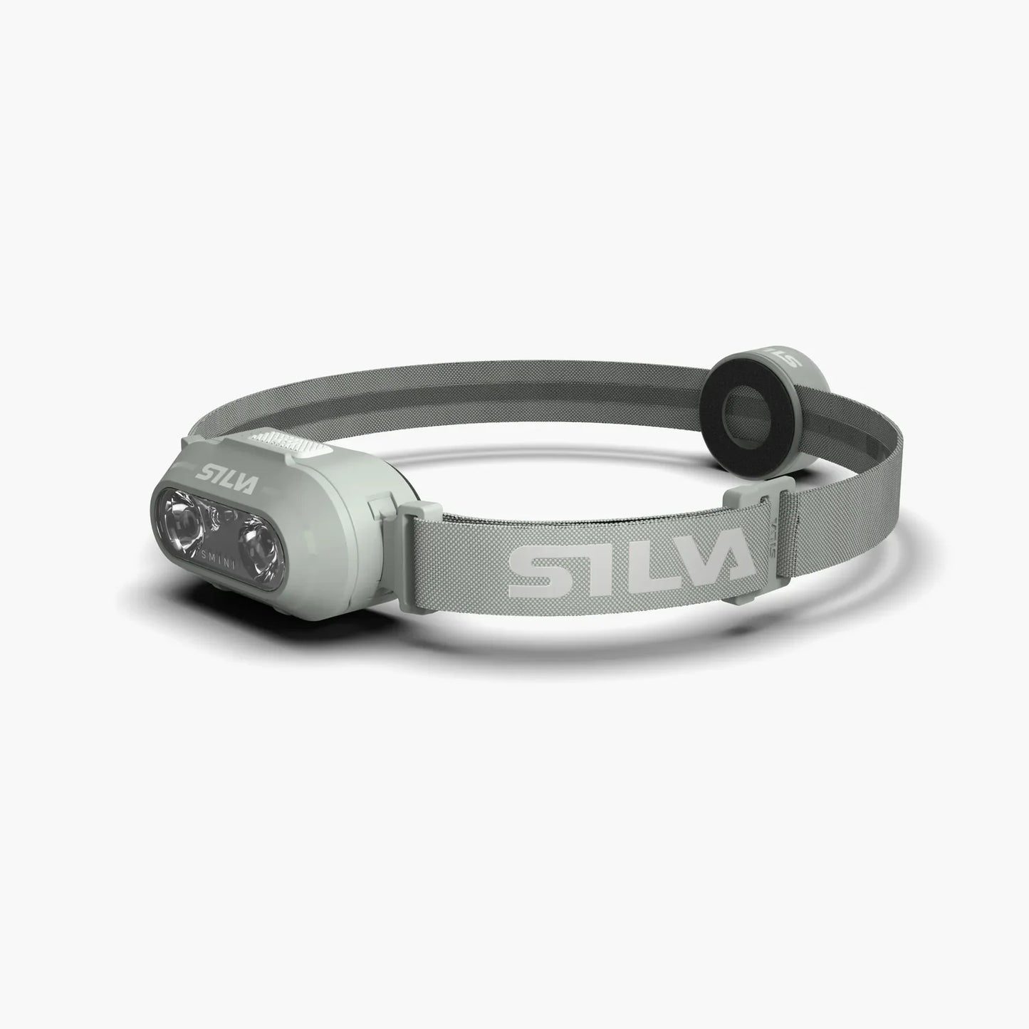 Frontal compacto SILVA Smini con luz trasera para running y outdoor color menta