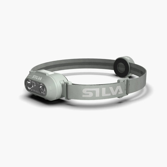 Frontal compacto SILVA Smini con luz trasera para running y outdoor color menta