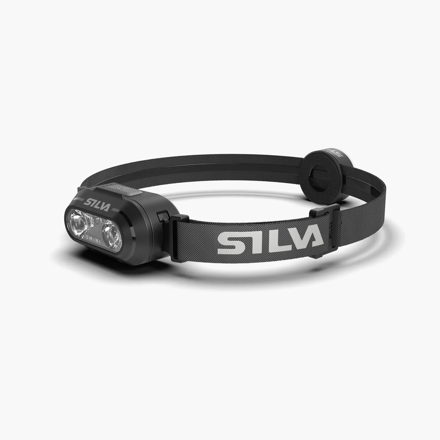 Frontal compacto SILVA Smini con luz trasera para running y outdoor color negro
