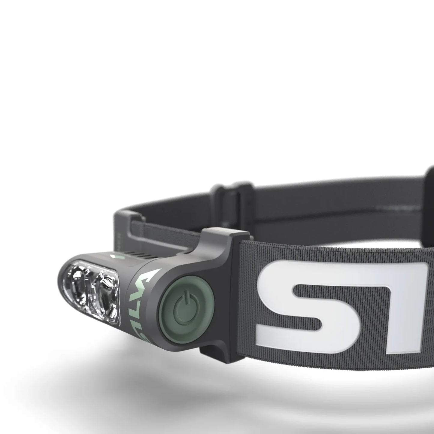 : Detalle del frontal SILVA Trail Runner Free 2 Hybrid para running
