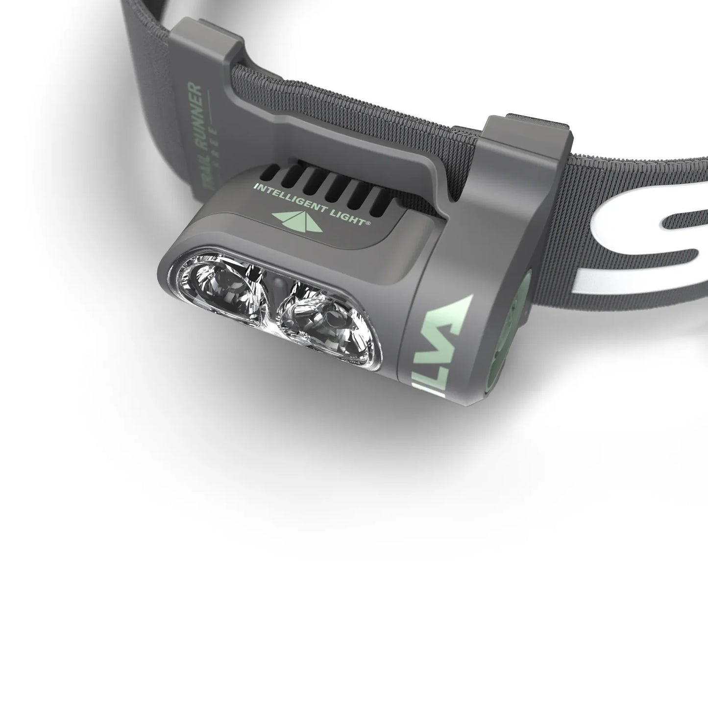 Detalle del sensor de luz inteligente del frontal SILVA Trail Runner Free 2 Hybrid
