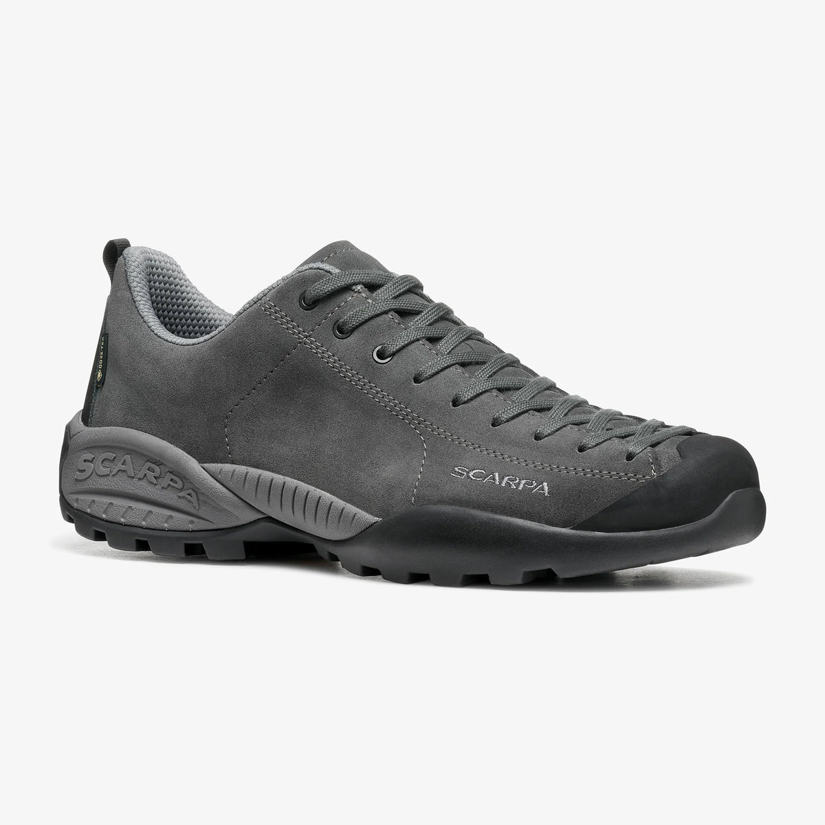 zapatillas Scarpa Mojito GTX en color Shark con membrana impermeable Gore-Tex para uso diario y actividades outdoor