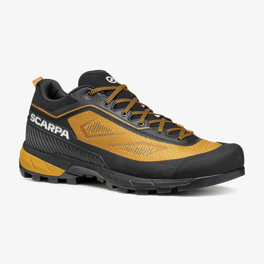 zapatillas Scarpa Rapid LT hombre color Caramel vista lateral perfil