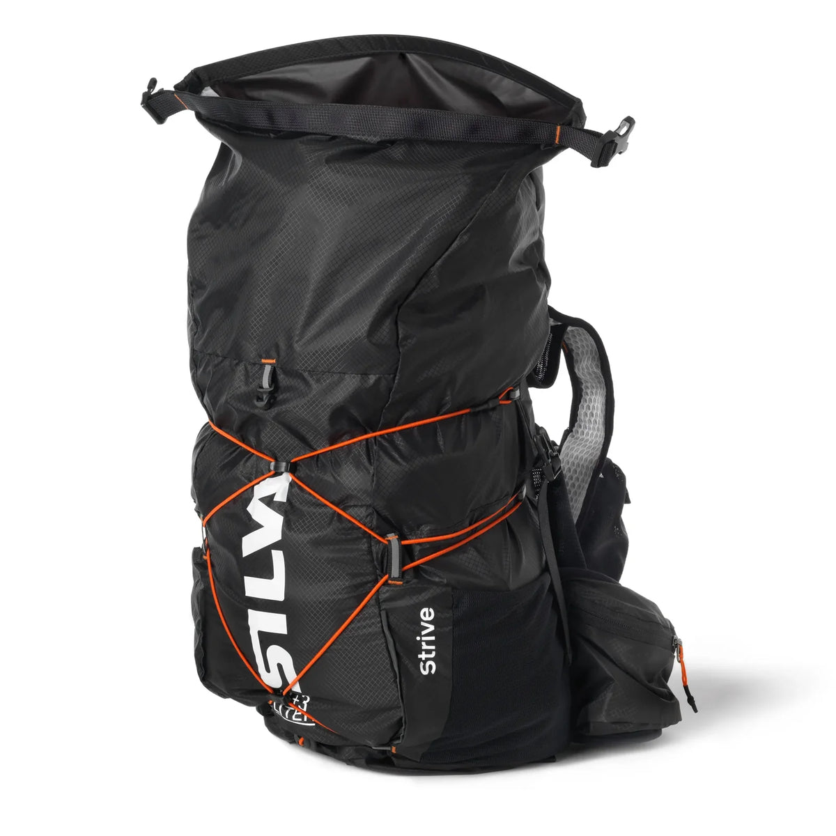 vista frontal de la mochila Silva Strive Mountain Pack para trail y carreras de montaña
