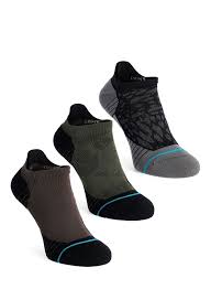 calcetines Stance Deepwood Tab x3 detalle tejido técnico transpirable