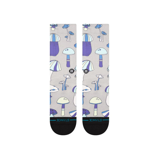 Stance Microbial Crew calcetines crew vista frontal