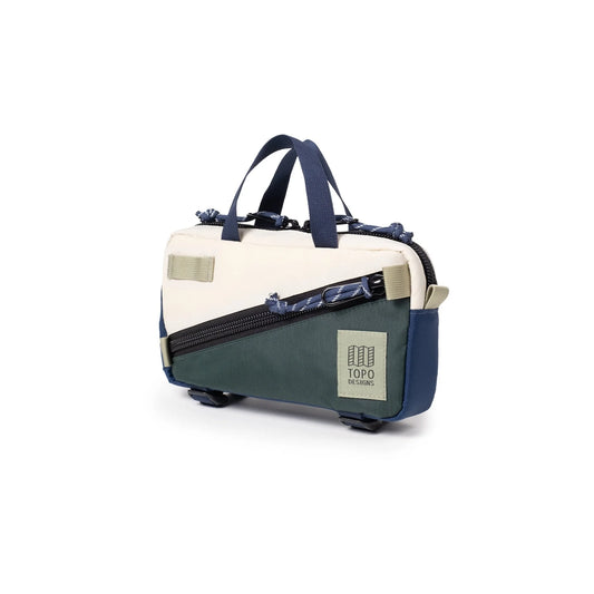 bolso Topo Designs Mini Quick Pack color Forest Bone White vista frontal