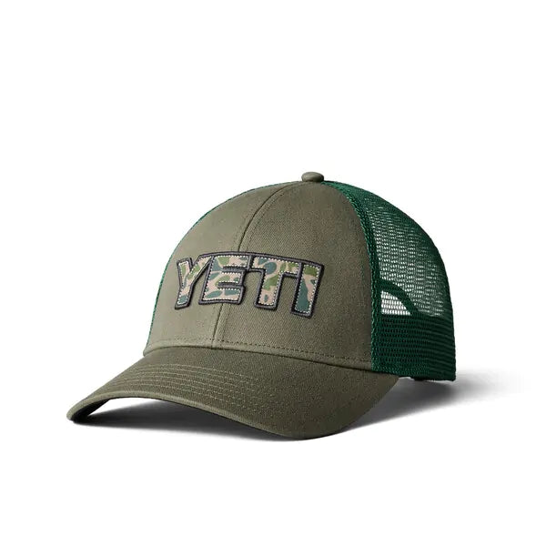 Gorra YETI Intl Camo Lb Trucker Hat de estilo trucker con diseño camuflaje