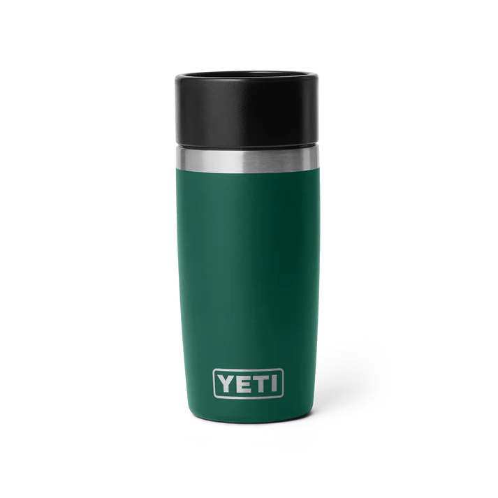 otella térmica YETI Rambler 12 oz Travel Bottle de acero inoxidable con aislamiento al vacío color verde Black forest green