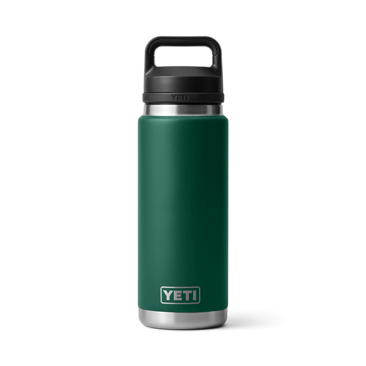 YETI Rambler Bottle Chug 26 de 769 ml en verde oscuro (black forest green)