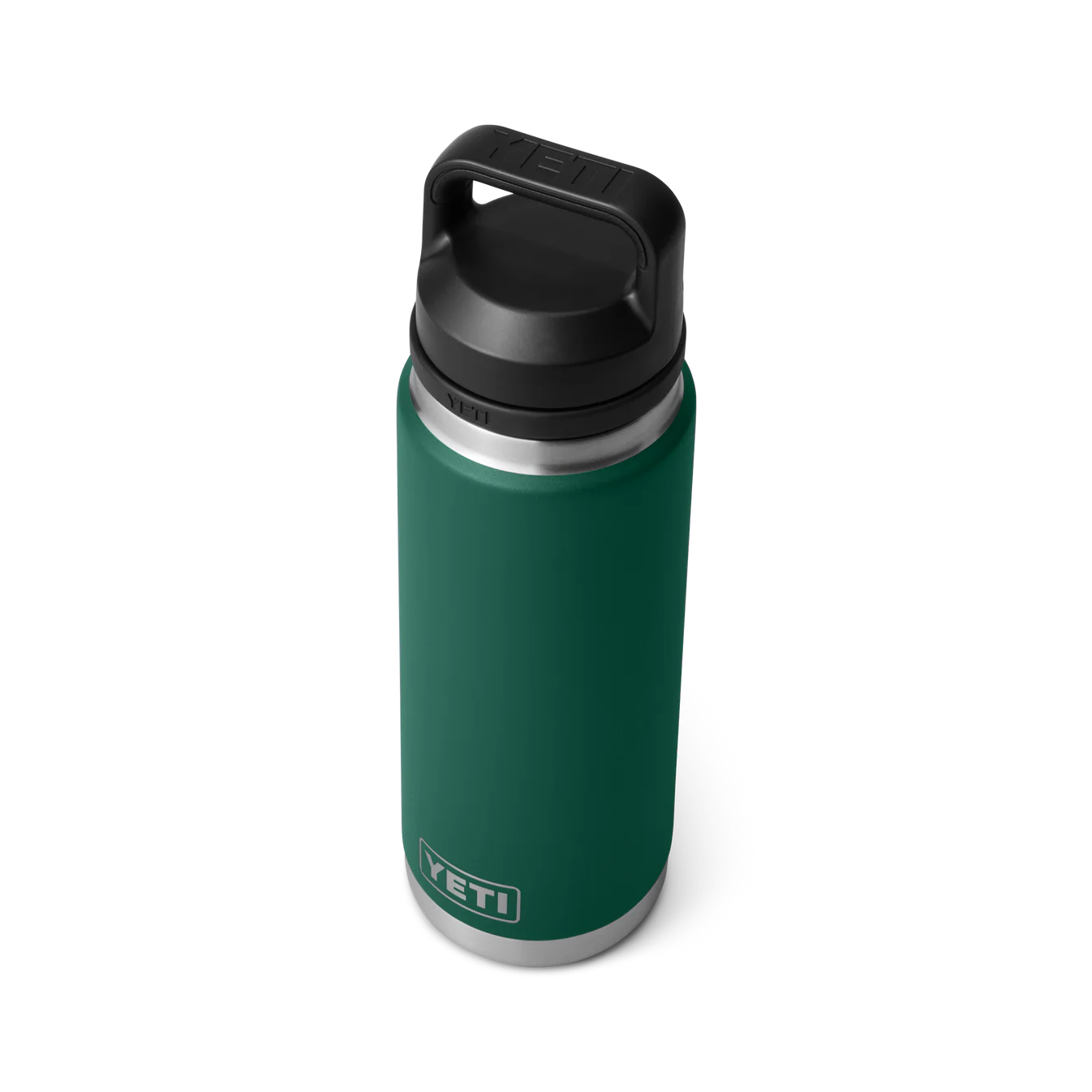 YETI Rambler Bottle Chug 26 de 769 ml en verde oscuro (black forest green)