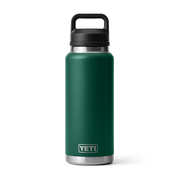 YETI Rambler Bottle Chug 36 de 1.064 ml en verde oscuro (black forest green)