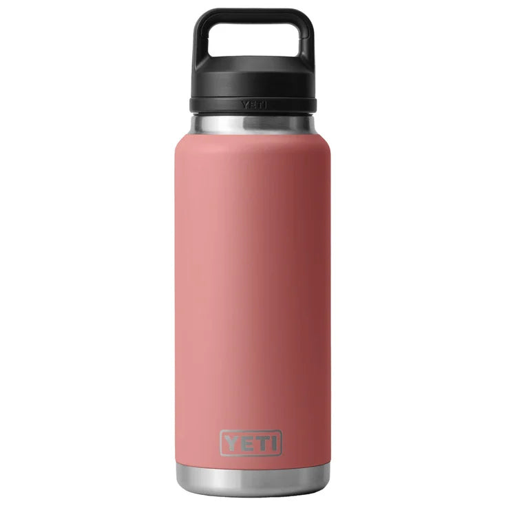 YETI Rambler Bottle Chug 36 de 1.064 ml en rosa (Sandstone Pink)