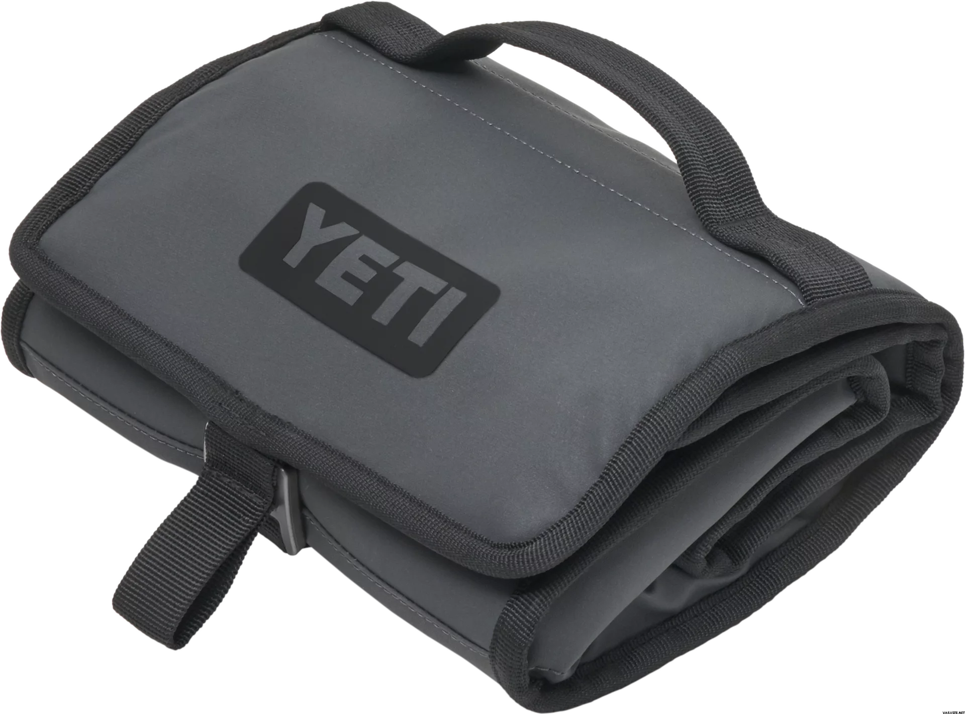 Yeti Daytrip Bag plegada mostrando su formato compacto y fácil de transportar