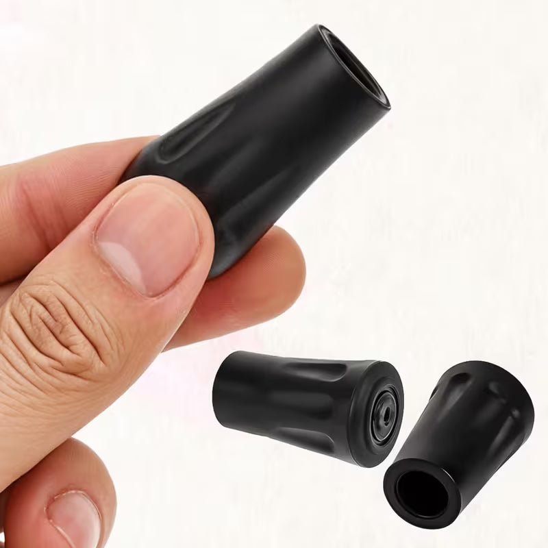 Puntas antideslizantes de goma universales para bastones de trekking