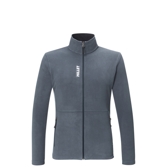 Forro polar Millet Seneca Micro de hombre en color Shadow Blue, visto de frente