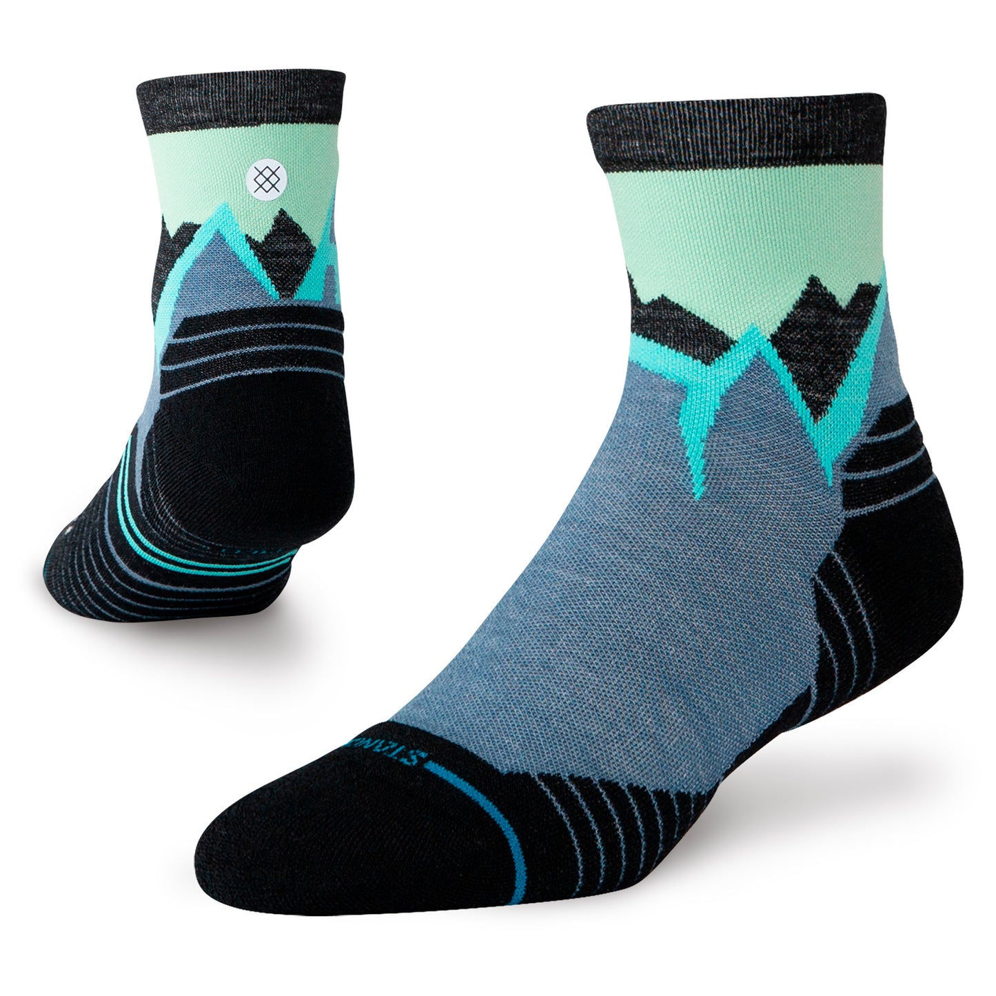 Stance Icy Mountain Light Wool QTR