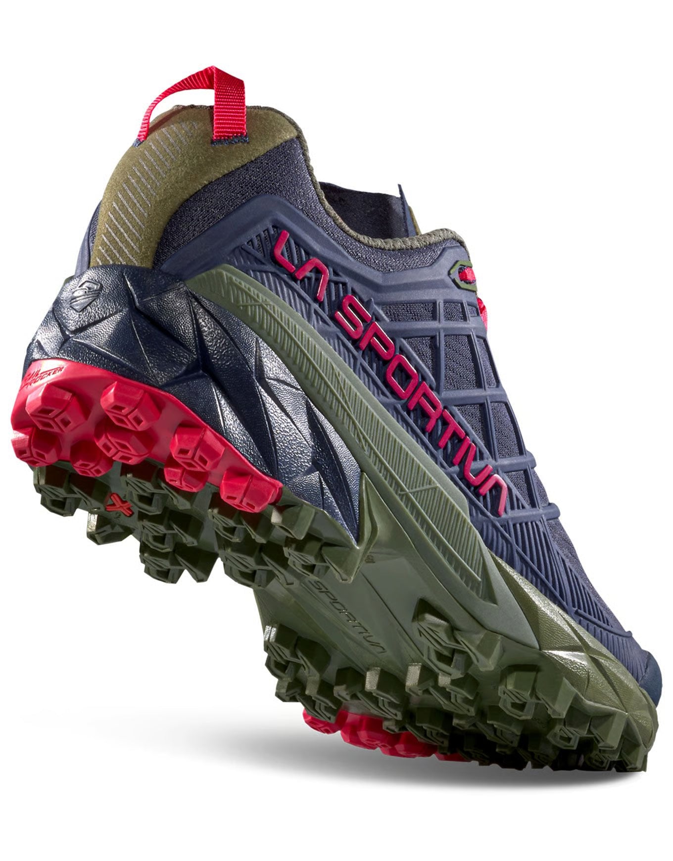 zapatillas La Sportiva Akyra II mujer vista lateral interior color Night Sky Cypress